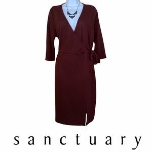 NWOT Sanctuary | Sweater Dress Maroon size 1X